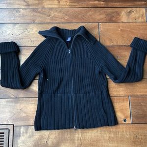 Gap Zip Up Cardigan Sweater